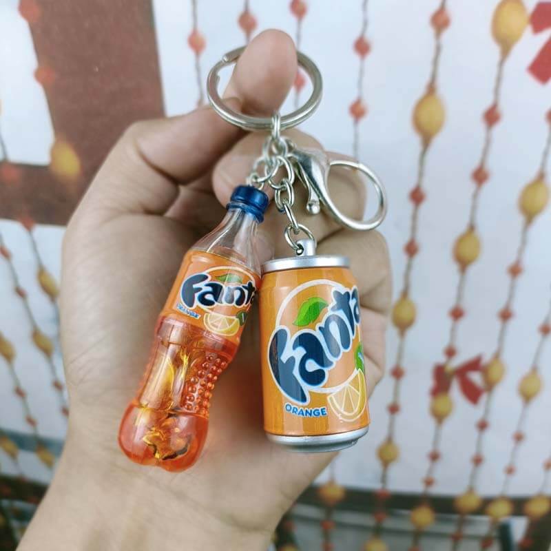 Beverage Bottle & Can Keychains