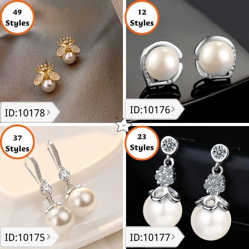 Creative Pearl Earrings