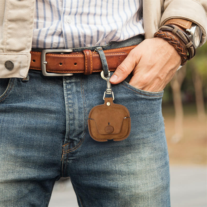 Crazy Horse Leather Bag Case