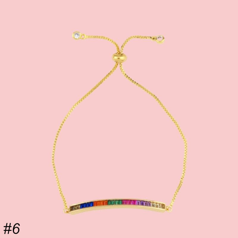 Colorful Crystal Bracelets