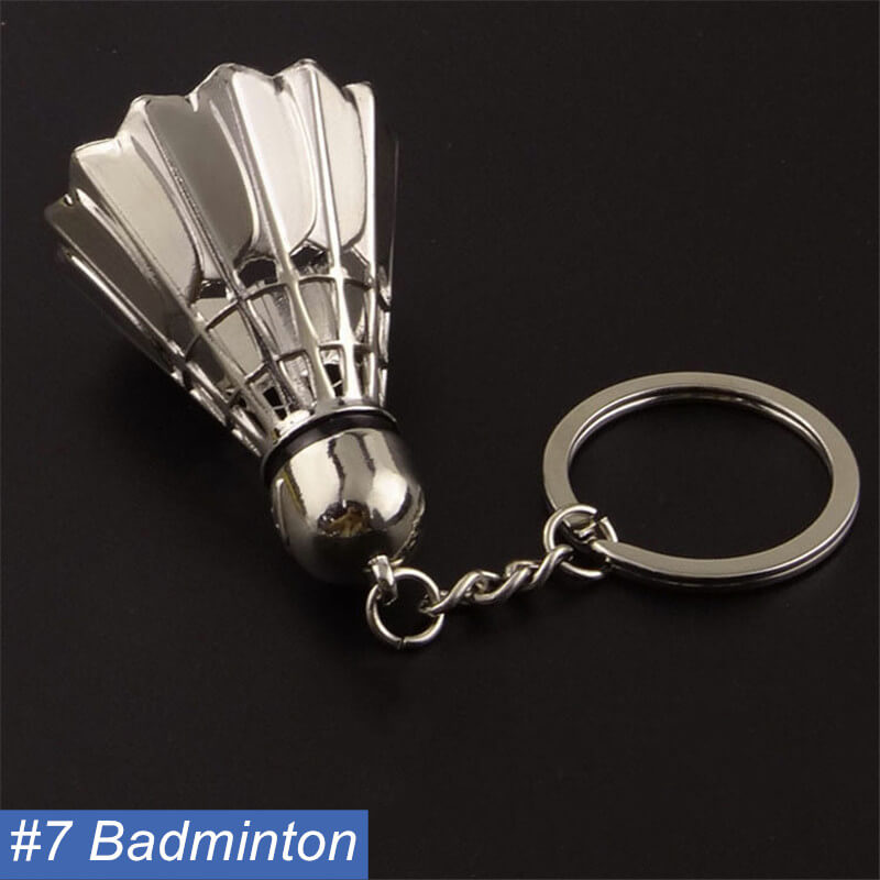 Sports Metal Keychain