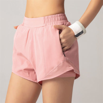 Running Shorts-summer fitness shorts-pink1