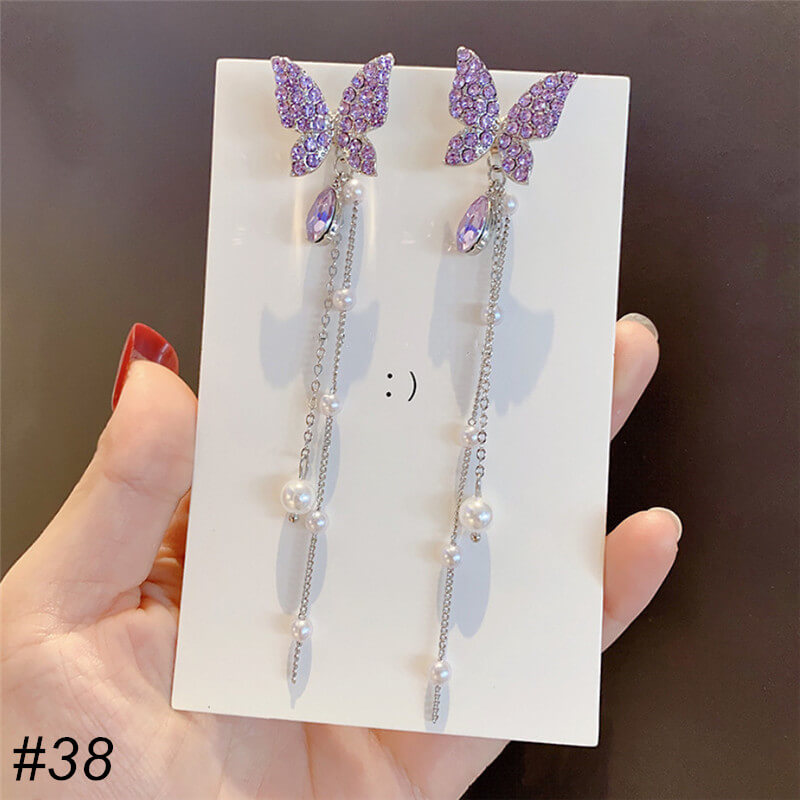 Tassel Pearl Earrings