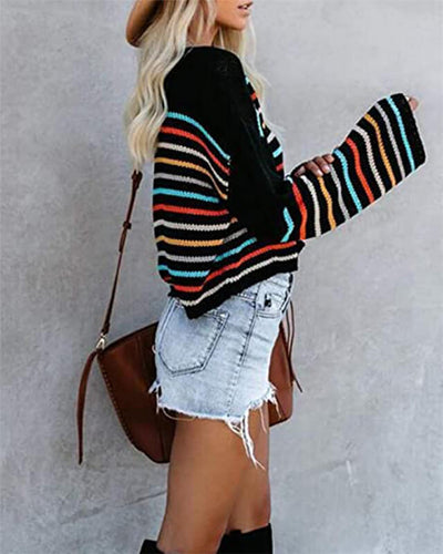 Colorful Stripes Sweater