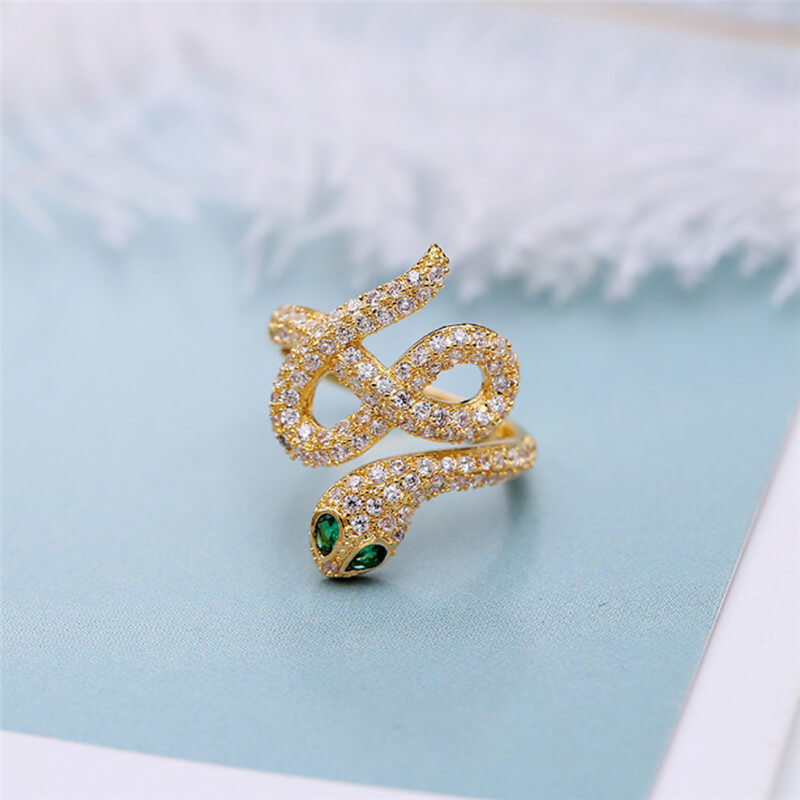 Adjustable Snake Ring