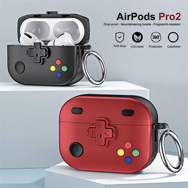 Game Controller AirPods Case with Reset Button