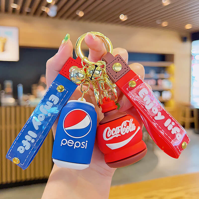 Creative Beverage Keychains