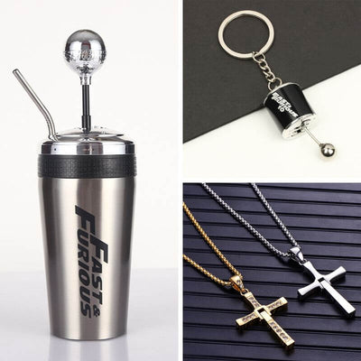 Fast Movie Keychain Necklace Cup