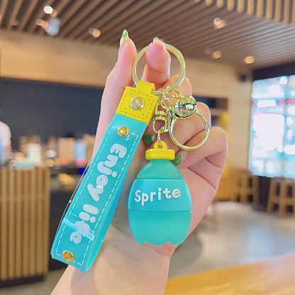 Creative Beverage Keychains