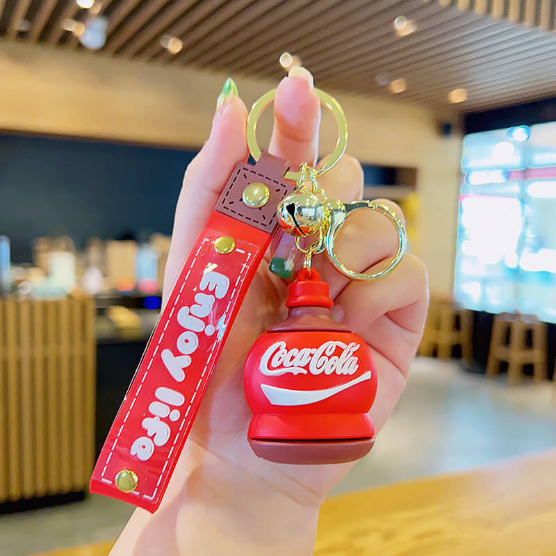 Creative Beverage Keychains