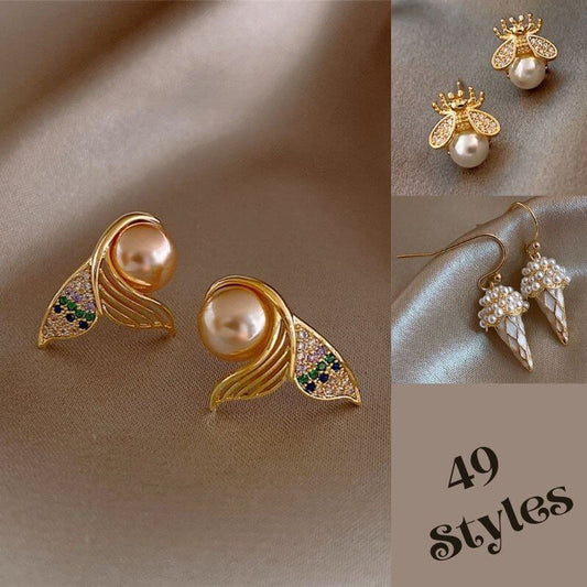 Creative Pearl Earrings