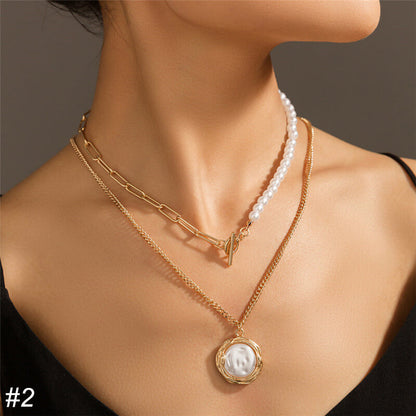 Pearl Chain Necklaces