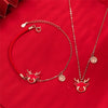 Christmas Reindeer Thermochromic Necklace & Bracelet