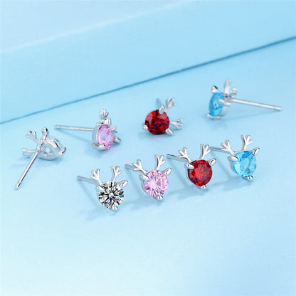 Christmas Elk Earring