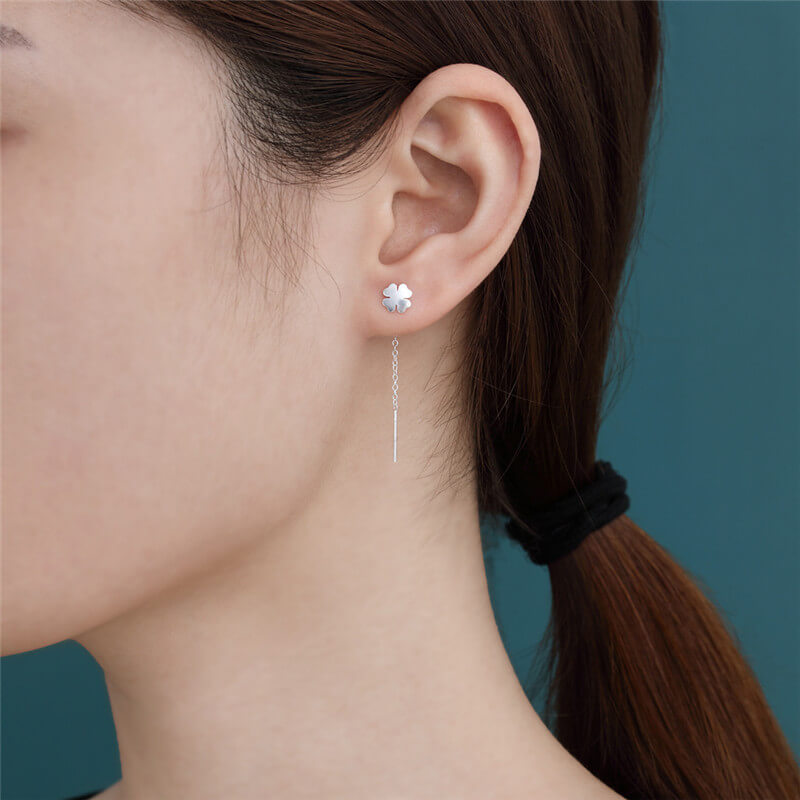 4.5cm S925 Silver Ear Thread