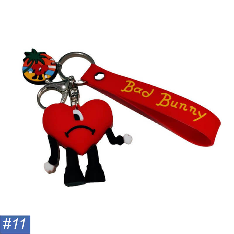 BB Heart Keychains