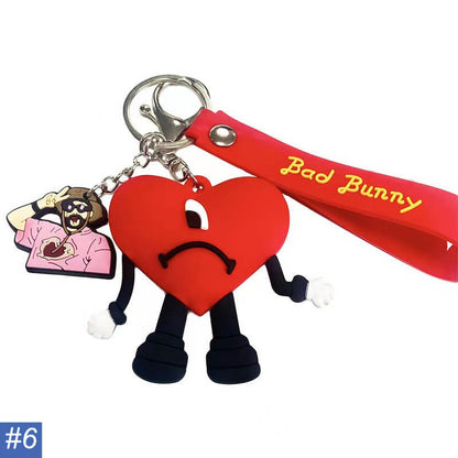 BB Heart Keychains