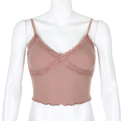 Crossing Lace Camisole