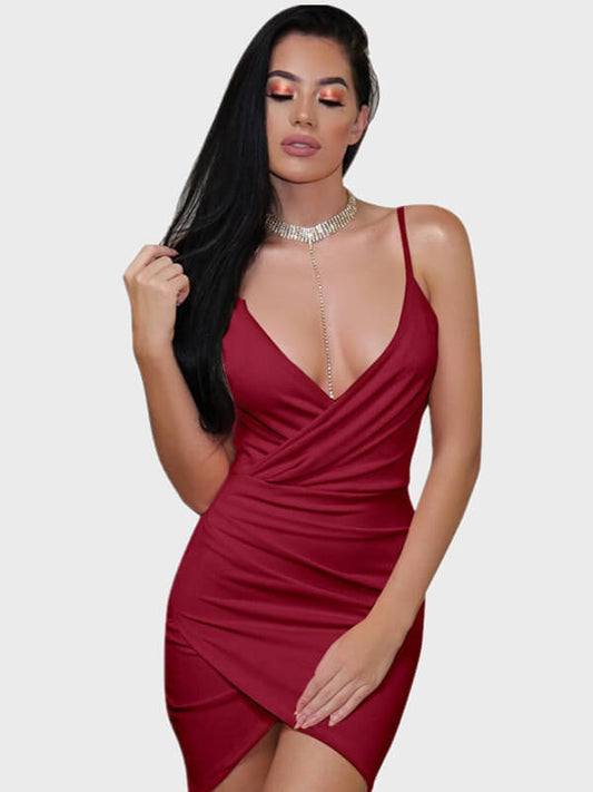 Split Ribbed Cami Dress