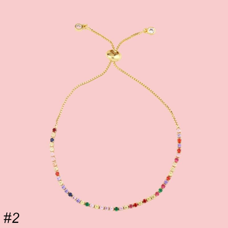 Colorful Crystal Bracelets