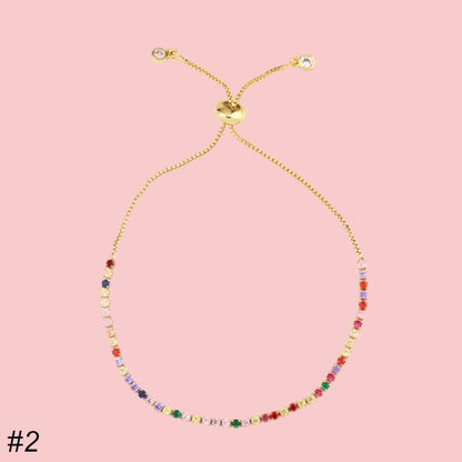 Colorful Crystal Bracelets