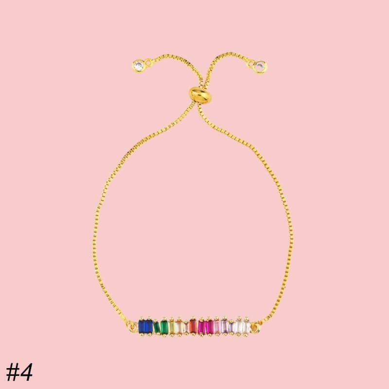 Colorful Crystal Bracelets