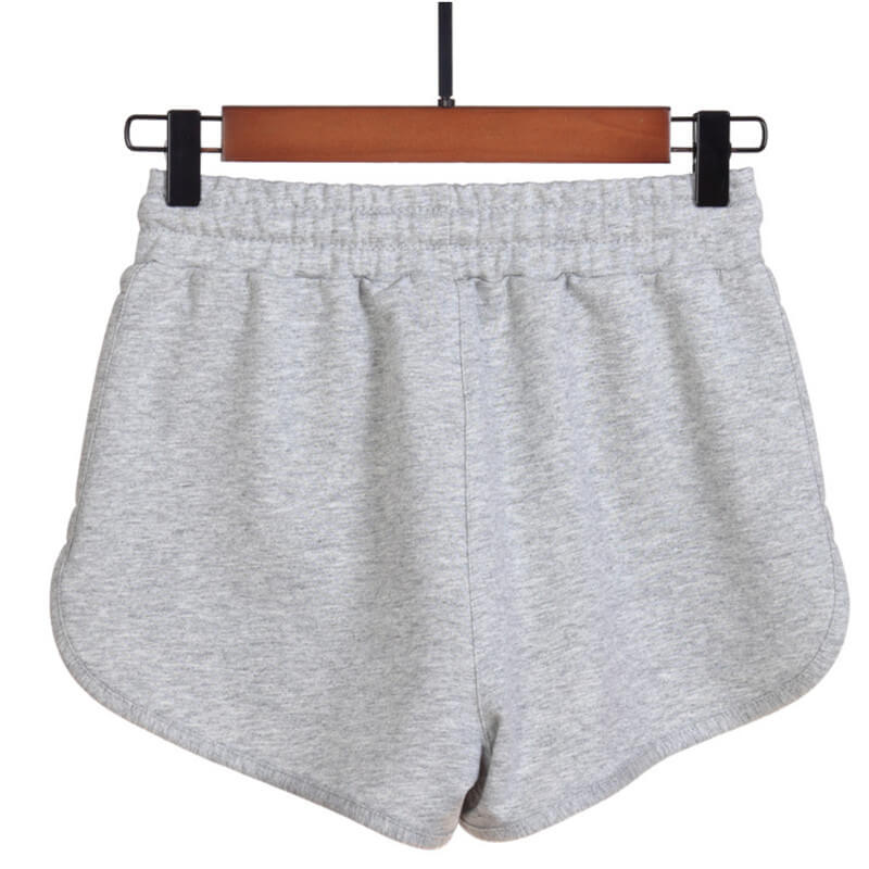 Running Shorts-cotton sporty shorts-gray