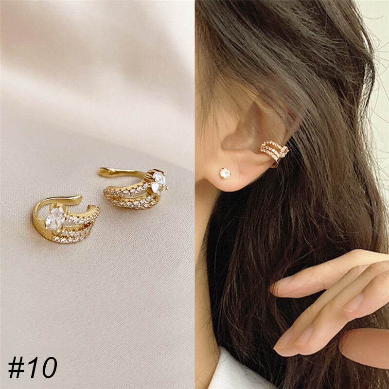 Creative Gold Plating Ear Clips