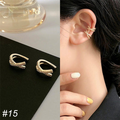 Creative Gold Plating Ear Clips