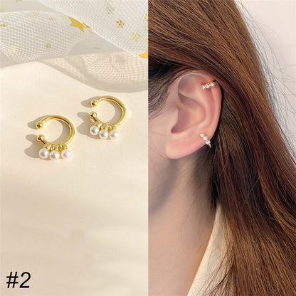 Creative Gold Plating Ear Clips