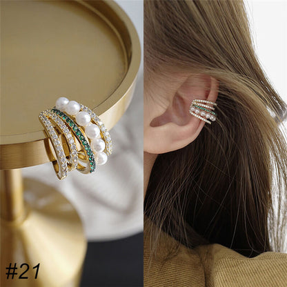 Creative Gold Plating Ear Clips