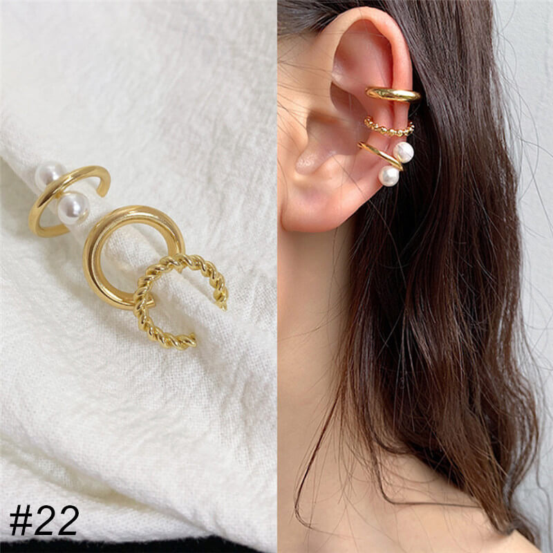 Creative Gold Plating Ear Clips