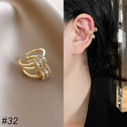 Creative Gold Plating Ear Clips