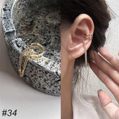 Creative Gold Plating Ear Clips