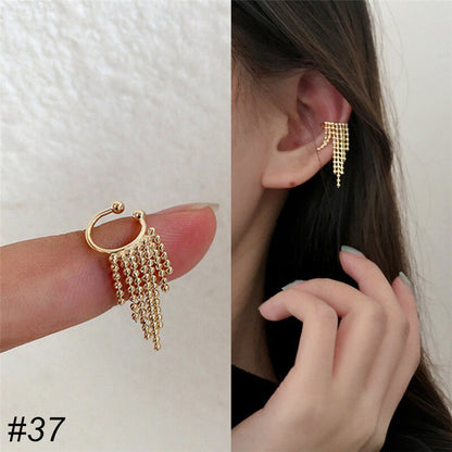 Creative Gold Plating Ear Clips