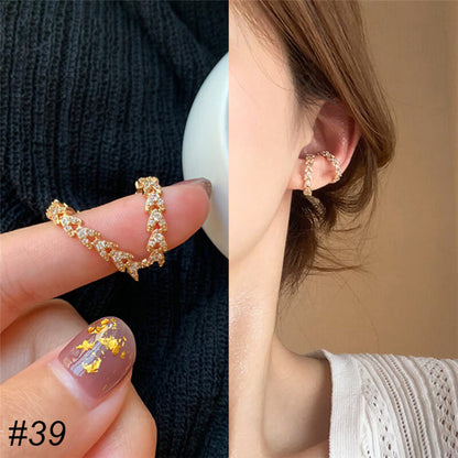 Creative Gold Plating Ear Clips