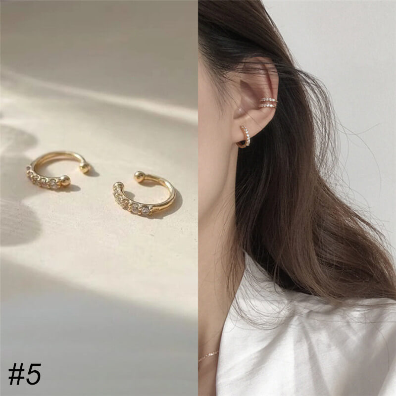 Creative Gold Plating Ear Clips