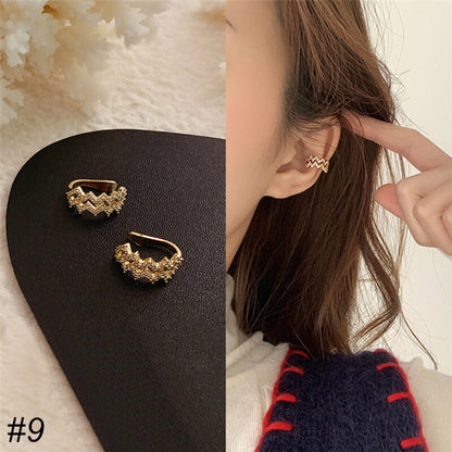 Creative Gold Plating Ear Clips