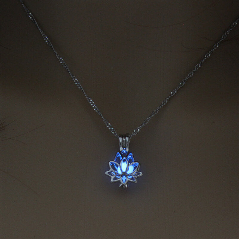 Luminous Lotus Necklace