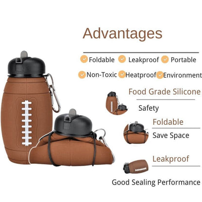 Football Water Bottle