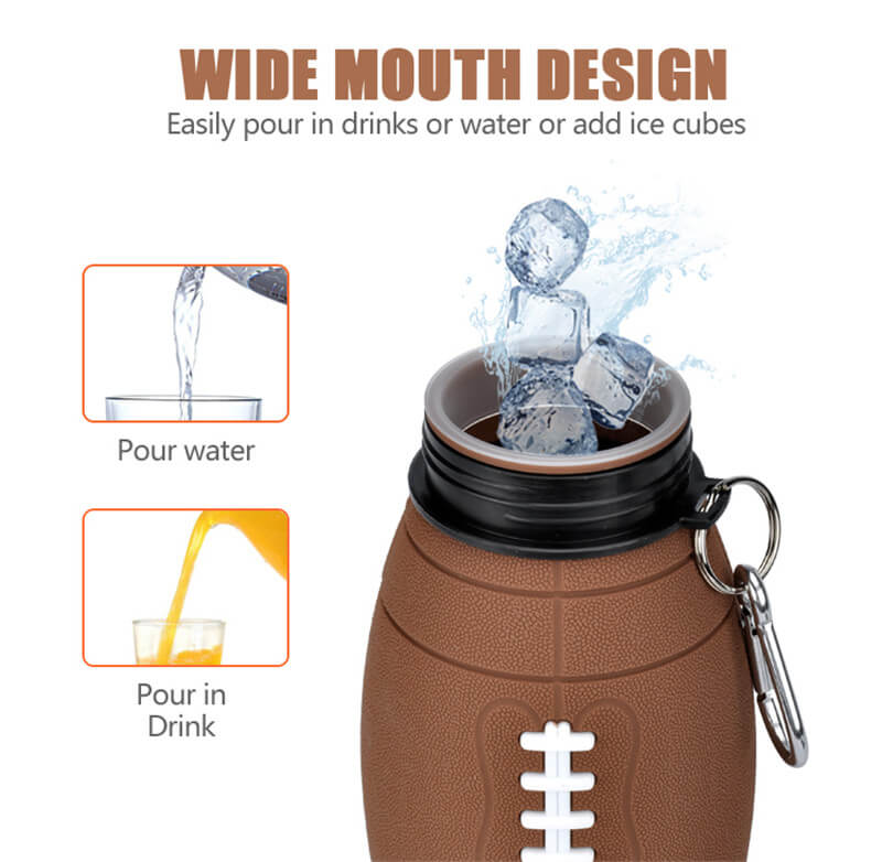 Football Water Bottle