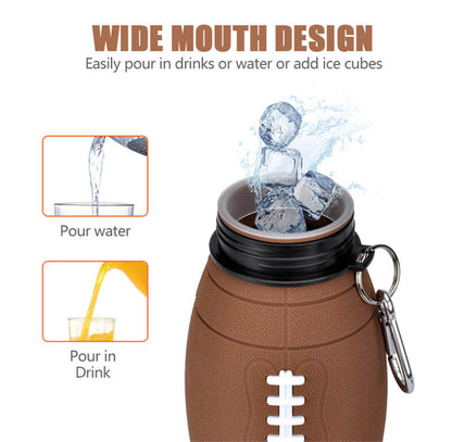 Football Water Bottle