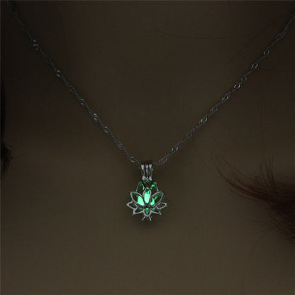 Luminous Lotus Necklace