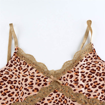 Leopard V Neck Camisole