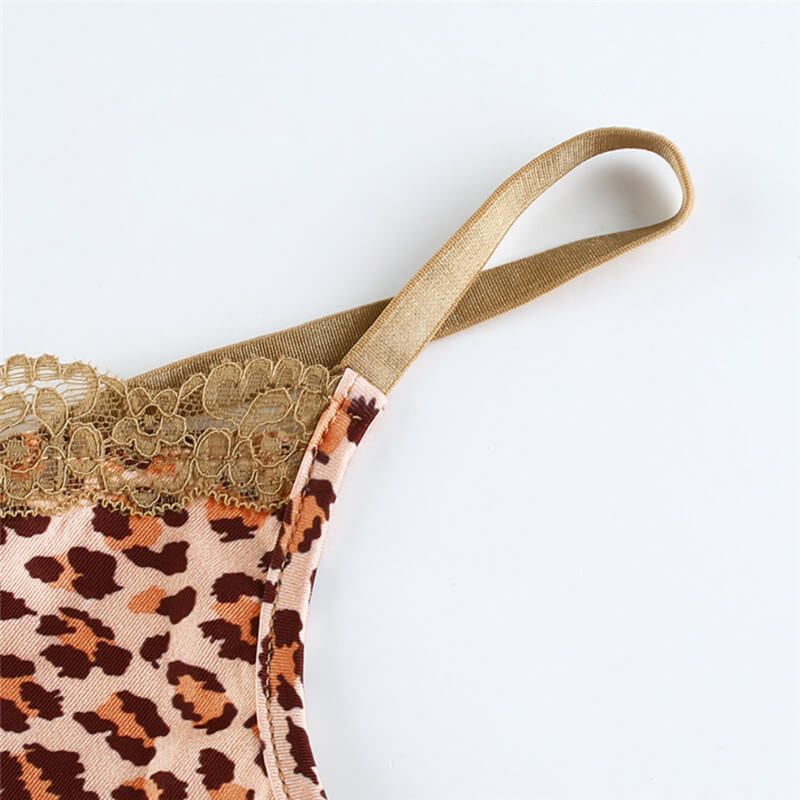 Leopard V Neck Camisole