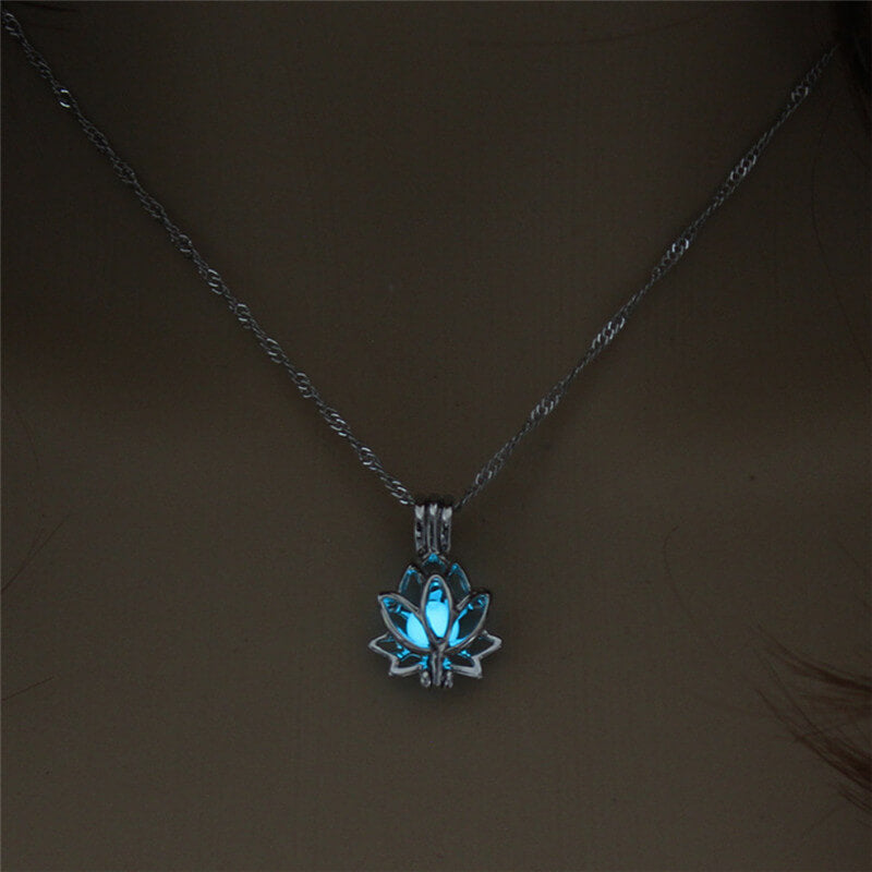 Luminous Lotus Necklace