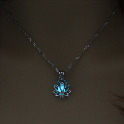 Luminous Lotus Necklace