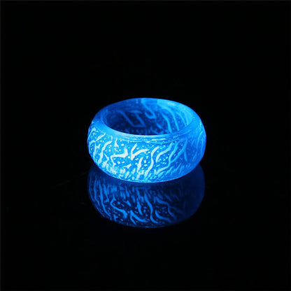 Luminous Crack Ring