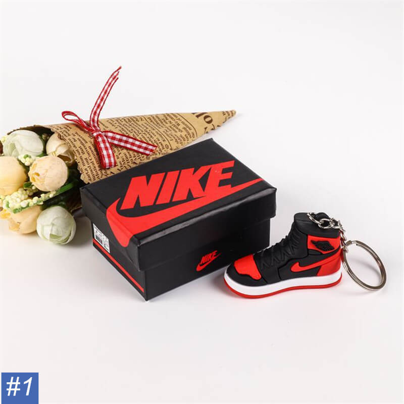 N Shoe & Box Keychain