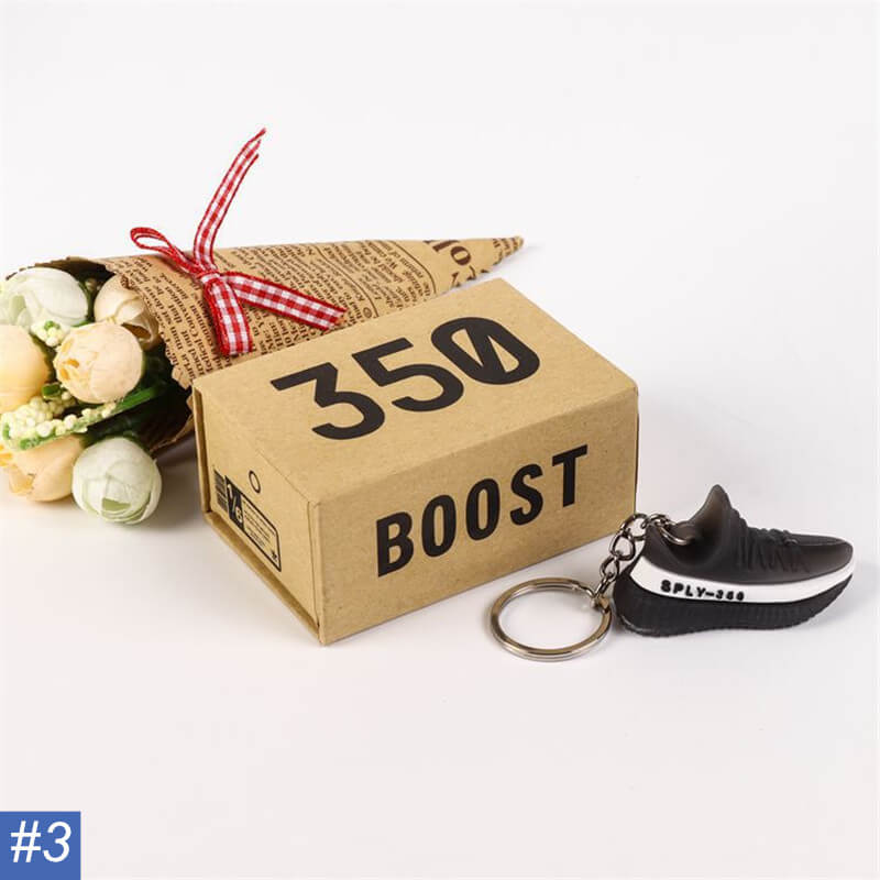 N Shoe & Box Keychain